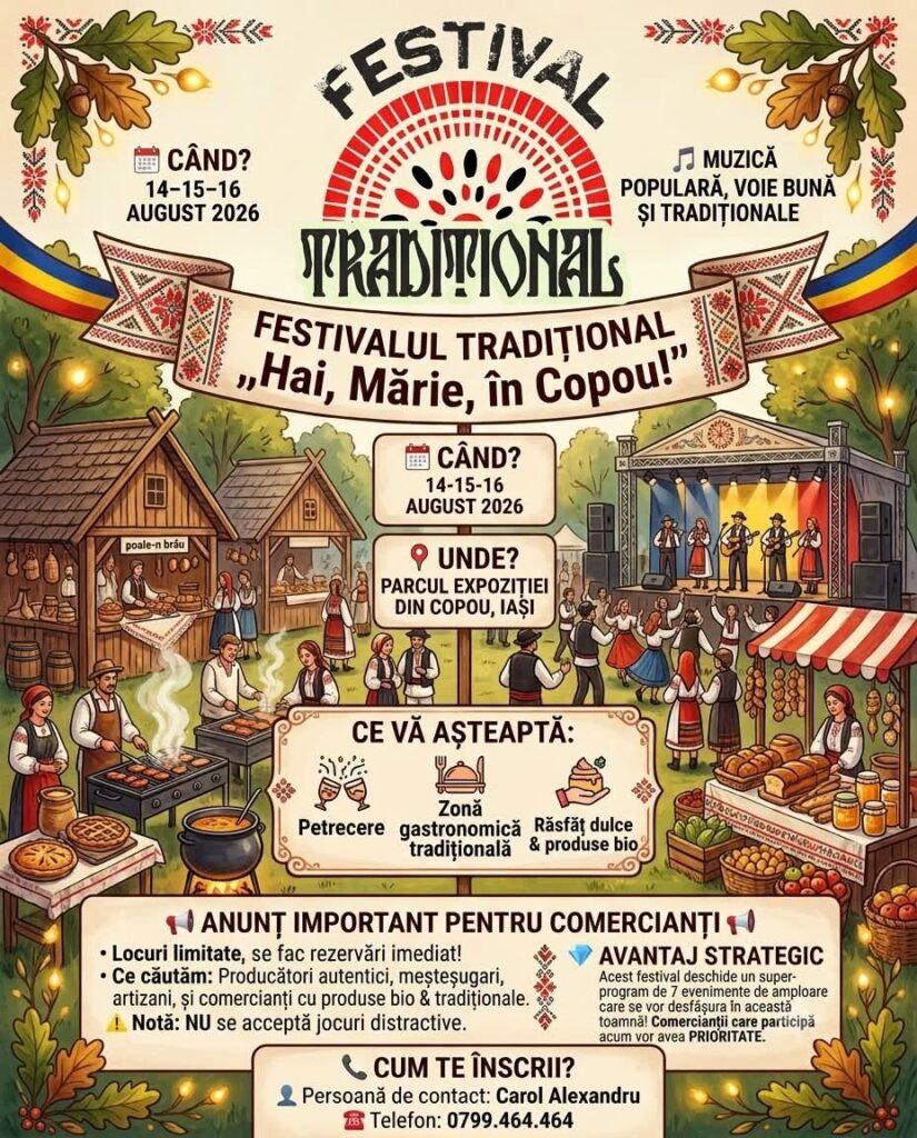 Hai, Mărie, în Copou!” 2026