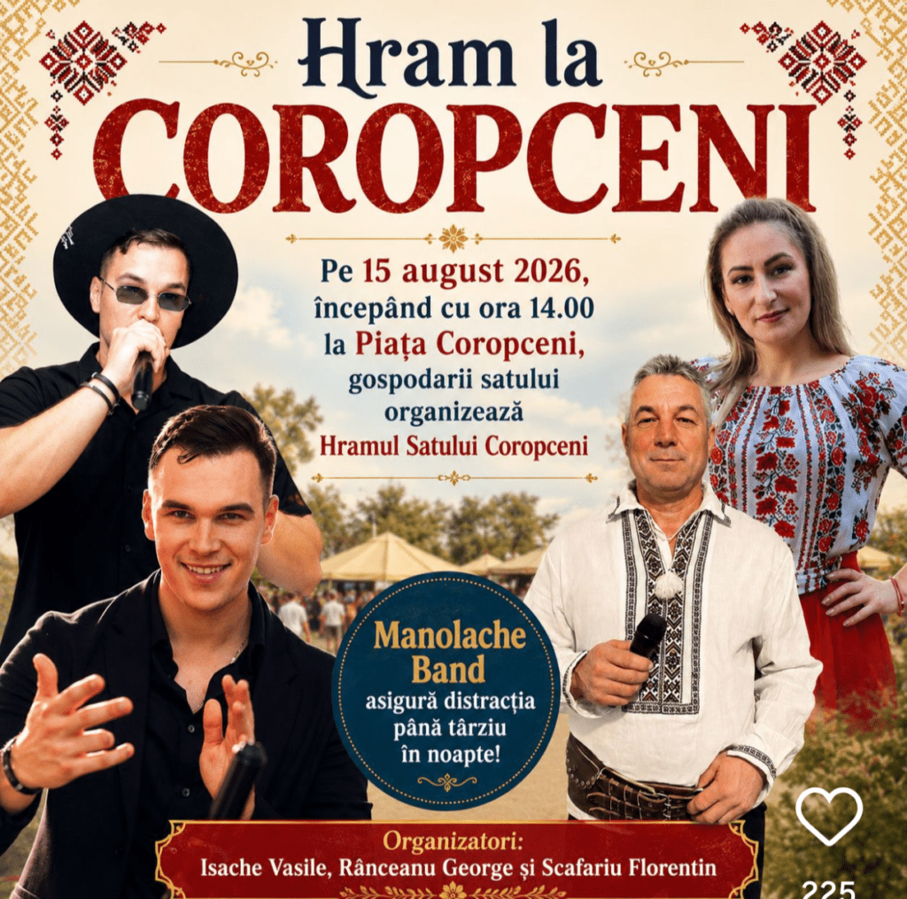 Hram la Coropceni 2026