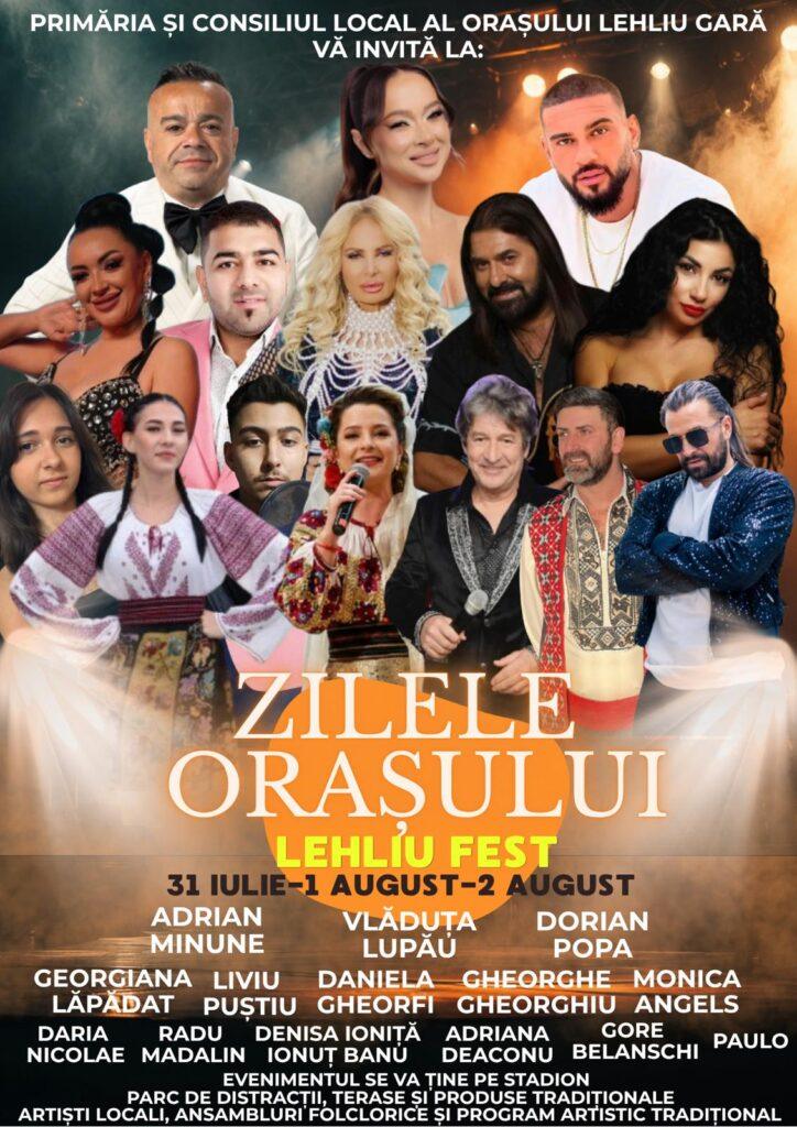 Zilele Orașului Lehliu Fest 2026