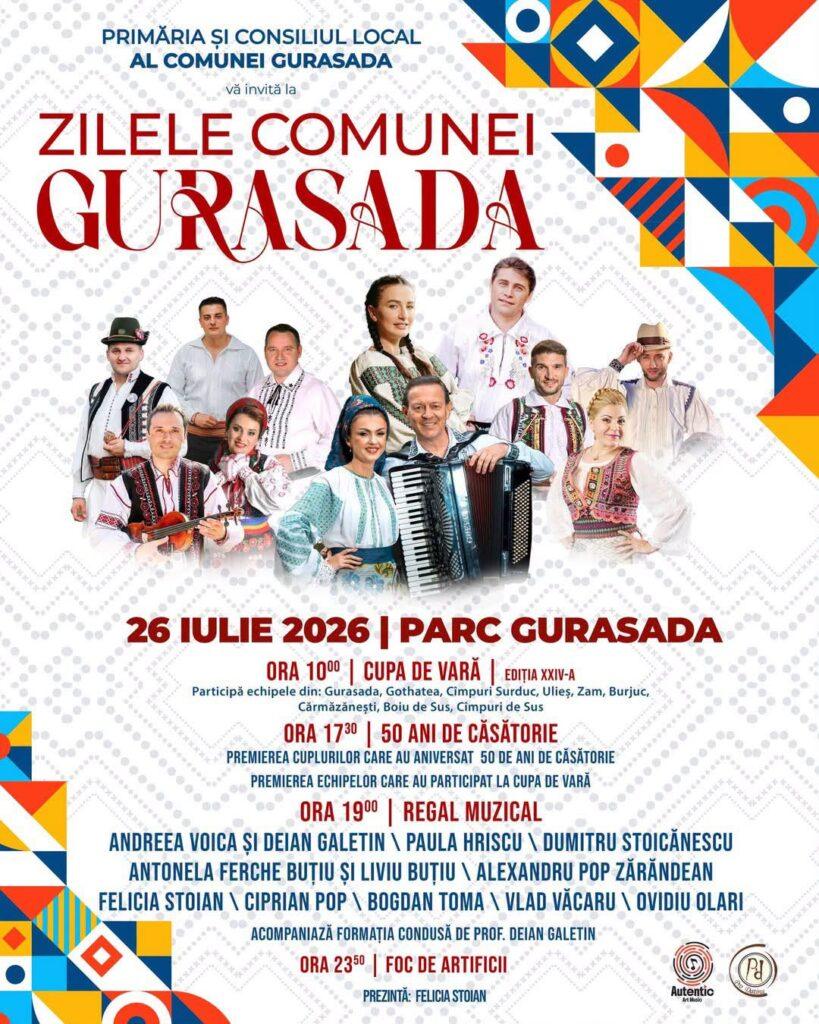 Zilele Comunei Gurasada 2026