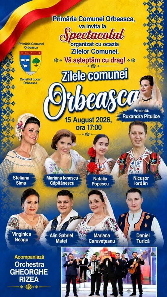 Zilele Comunei Orbeasca 2026