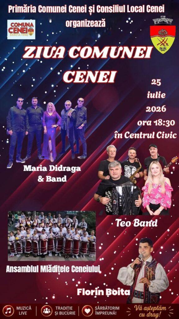 Ziua Comunei Cenei 2026
