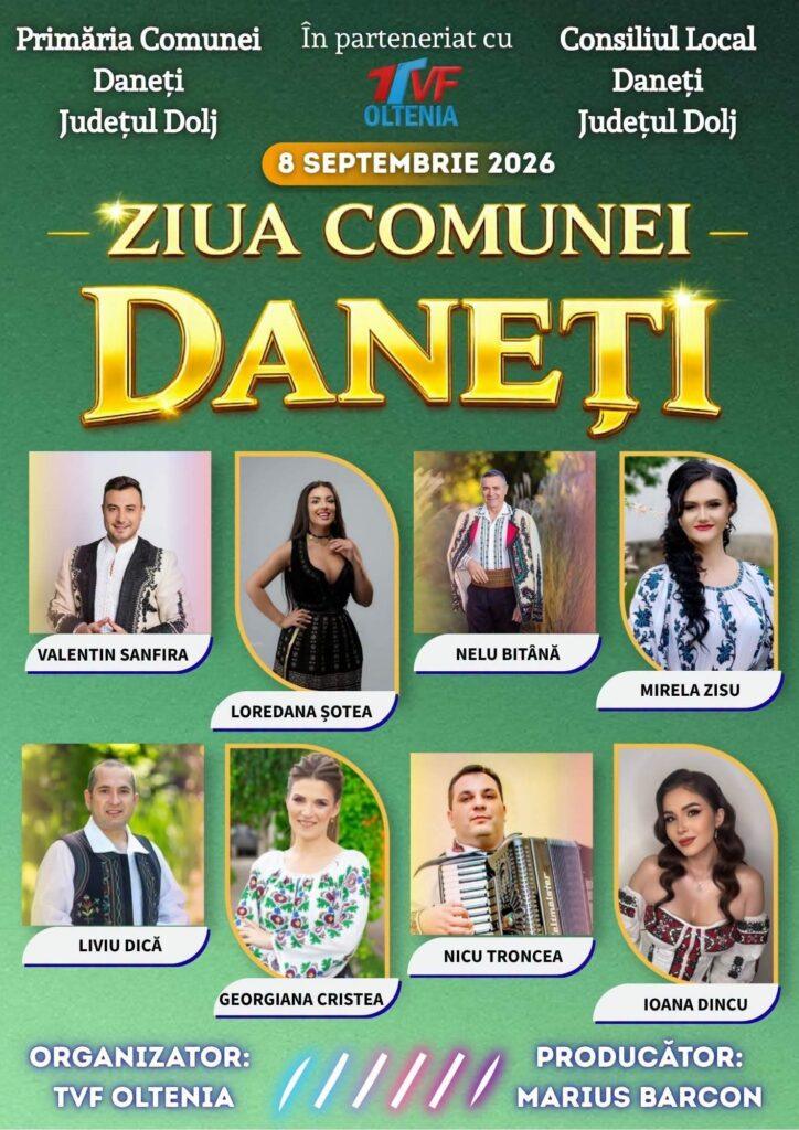 Ziua Comunei Daneți 2026