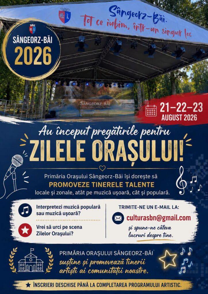 Zilele Orașului Sângeorz-Băi 2026