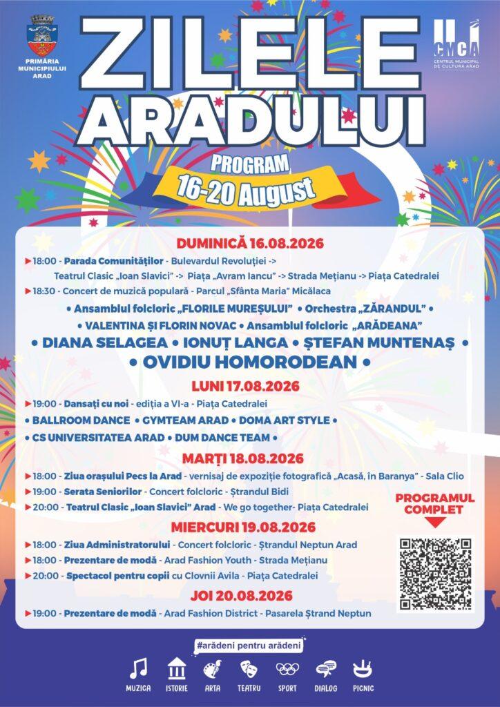 Zilele Aradului 2026