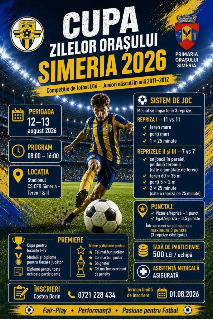 Cupa Zilelor Orașului Simeria 2026