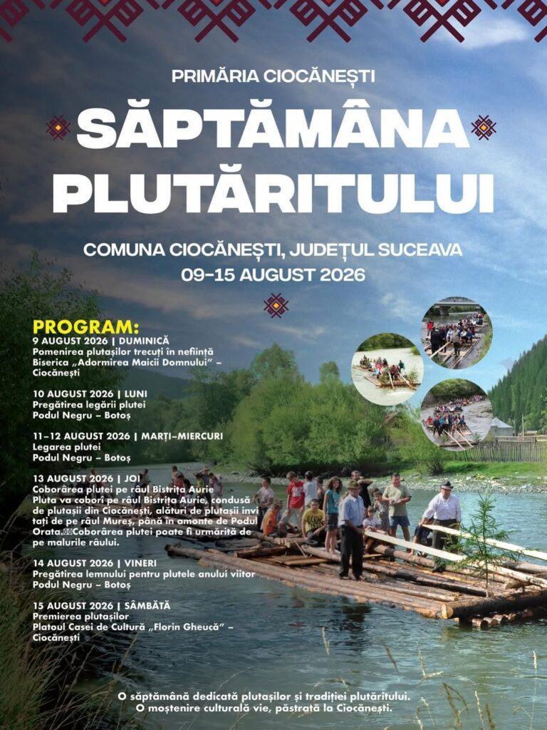Săptămâna Plutăritului 2026