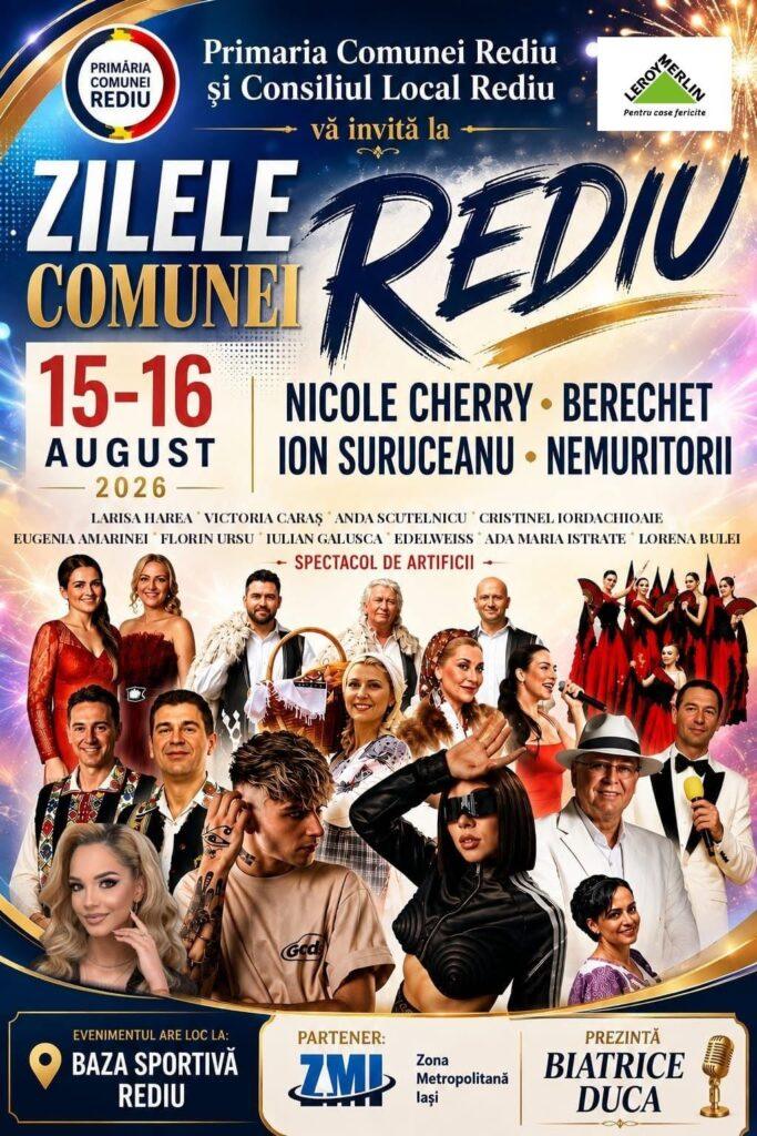 Zilele Comunei Rediu 2026