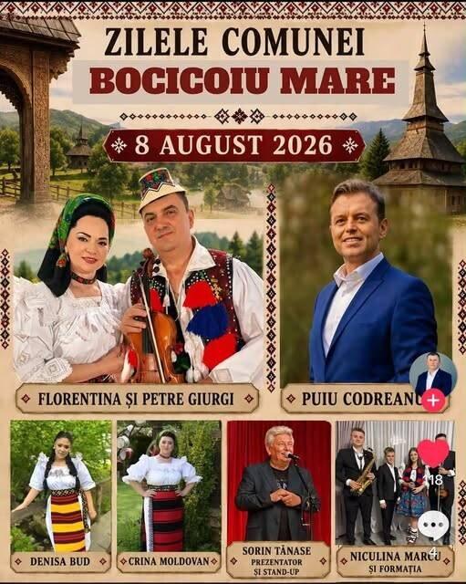 Zilele Comunei Bocicoiu Mare 2026