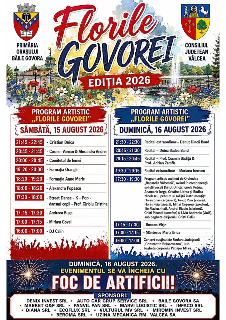 Florile Govorei 2026