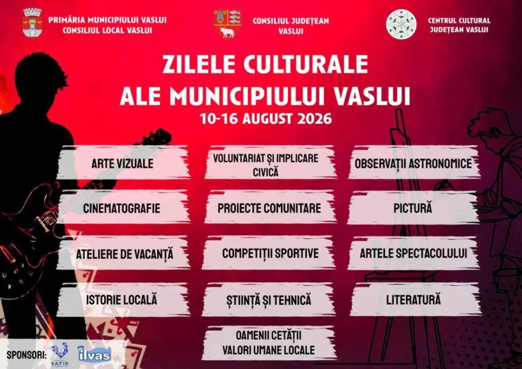 Zilele Culturale Vaslui 2026