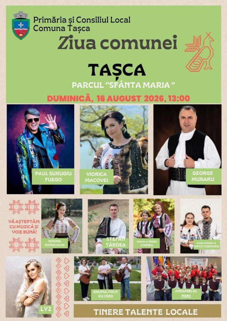 Ziua Comunei Tașca 2026
