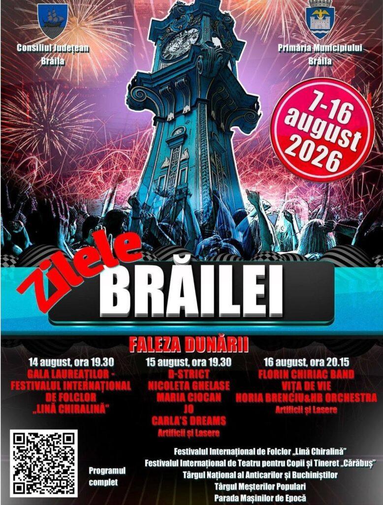 Zilele Brăilei 2026