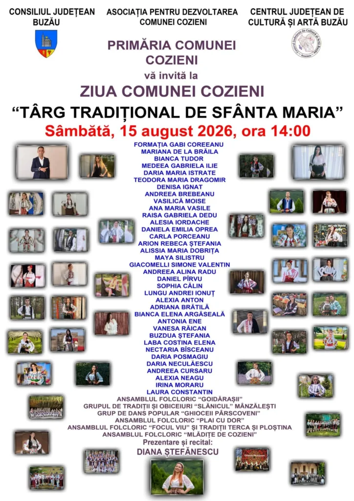 Ziua Comunei Cozieni 2026