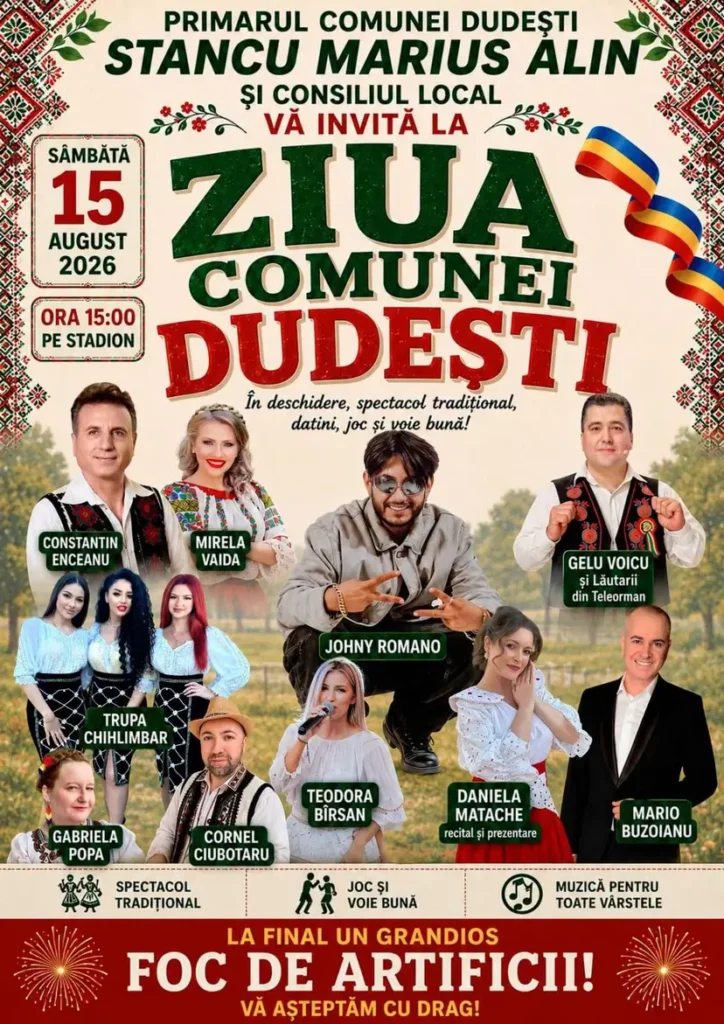 Ziua Comunei Dudești 2026