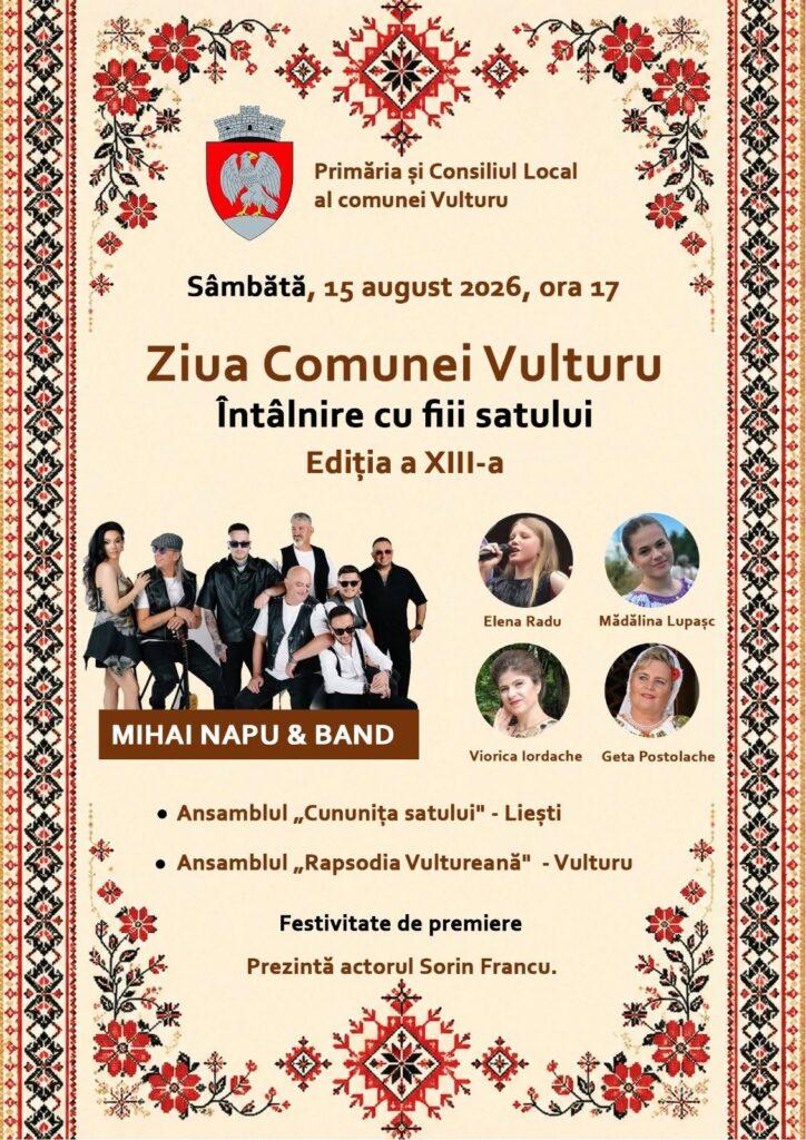Ziua Comunei Vulturu 2026